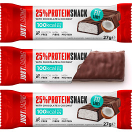Just Loading Just Load. Exp/12 Coco + Chocolate Negro Snack Proteico 27g Prot. Snack
