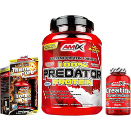 Amix Predator Protein 1 kg – L-Glutamin-Proteine ​​– unterstützt das Muskelwachstum – ideal für Protein-Shakes