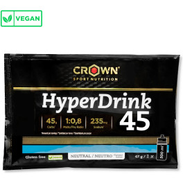 Crown Sport Nutrition Hyperdrink 45 1 Beutel x 47 g / Reich an Kohlenhydraten und extra Natrium
