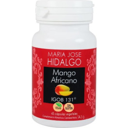 Maria Jose Hidalgo Capsulas Mango Africano  . 400 Gr 45 Cap.