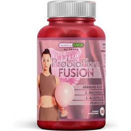 Healthy Fusion Probio Flora Probiotico Vaginal Con Arandano Rojo Sabor Cereza 50 Gominolas