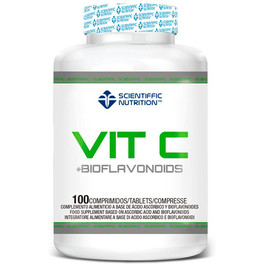 Scientific Nutrition Vitamina C + Bioflavonóides 1000mg 100 Comprimidos