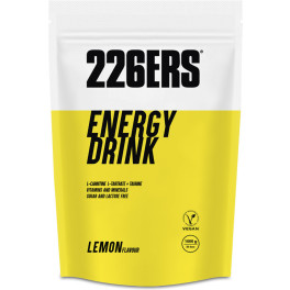226ERS ENERGY DRINK 1KG - Boisson énergisante sans gluten - Vegan - Sans sucre / Sans sucre - Avec amylopectine, L-carnitine, taurine, vitamines et sels minéraux