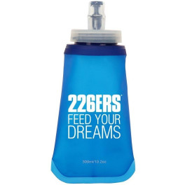 Garrafa 226ers Soft Flask larga azul flexível 300 ml