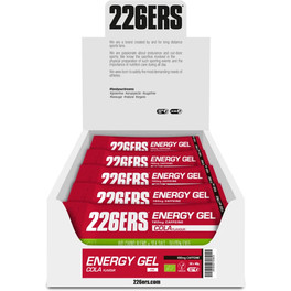 226ERS Energy Gel BIO Cola con 160 mg di Caffeina - 30 gel x 40 gr