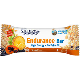 Victory Endurance Endurance Bar 1 Barre x 85 Gr - Saveur Avoine et Fruits - Faible en Gras