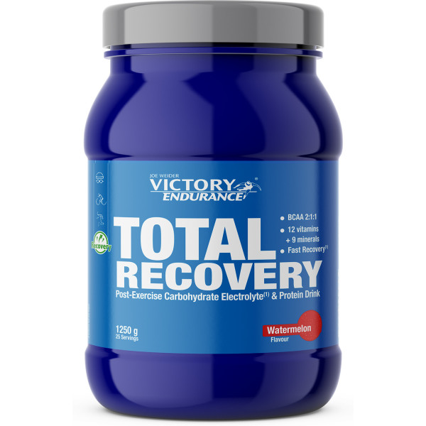 Victory Endurance Total Recovery 1250g. Maximiza la recuperación después del entrenamiento. Enriquecido con electrolitos y vitaminas. 