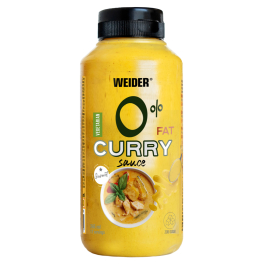 Weider Zero Currysaus 265 Ml - 0% vetsaus Zero Sugar 100% smaak