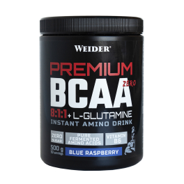 Weider Premium BCAA Zero 8:1:1 + L-Glutammina 500 gr