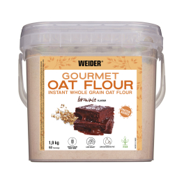 Weider Oat Flour Gourmet 1,9 Kg - Farine d'Avoine Complète / Source de Protéines à Faible Teneur en Sucre