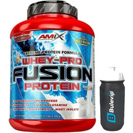 GIFT Pack Amix Whey Pure Fusion 2.3 kg + PRO Mixer Shaker 500 ml