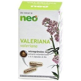 Neo - Valeriana 45 Cápsulas - De Efecto Relajante e Inductor del Sueño