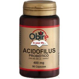 Obire Acidofilus 400 Mg 90 Caps