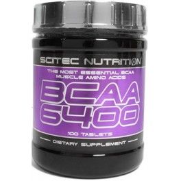 Scitec Nutrition BCAA 6400 Aminoácidos ramificados 125 tabs - BULEVIP