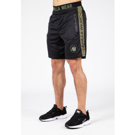 Gorilla Wear Atlanta Shorts - Preto/Verde - L/XL