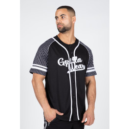 Camisa de beisebol Gorilla Wear 82 - preta - 3xl