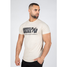Camiseta clássica Gorilla Wear - bege - 2xl