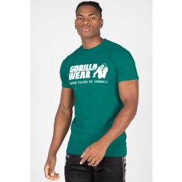 Gorilla Wear Camiseta Clássica - Verde Teal - L