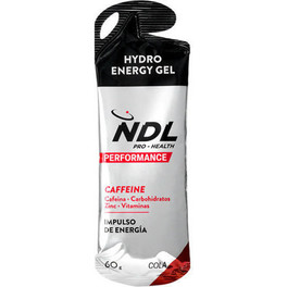 Ndl Pro-health Hydro Energy Gel + Caffeine 1 Gel X 60 Gr / Impulso De Energía