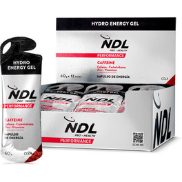 NDL Pro-Health Hydro Energy Gel + Caffeina 1 Gel X 60 Gr / Boost energetico
