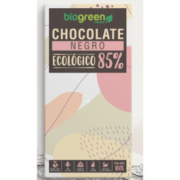 Biogreen House Tableta Chocolate Negro 85% Ecológico 100 Gr