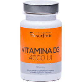 Nutilab Vitamina D3 4000 Ui 60 Perlas