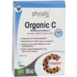 Physalis Organic C Bio 30 Tabs