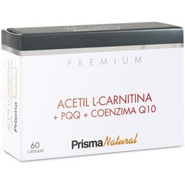 Prisma Natural Premium Acetyl L-carnitine+pqq+coenzyme Q10 60 Caps