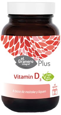 El Granero Integral Vitamin D3 Bio 60 caps El Granero Integral Vitamin D3 Bio 60 caps