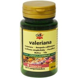 Obire Valeriana Complex 400 Mg Extracto Seco 60 Comp