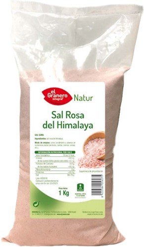 El Granero Integral Natur Sal Rosa del Himalaya 1 kg El Granero Integral Natur Sal Rosa del Himalaya 1 kg