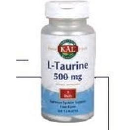 Kal L-taurina 500 Mg 60 Caps