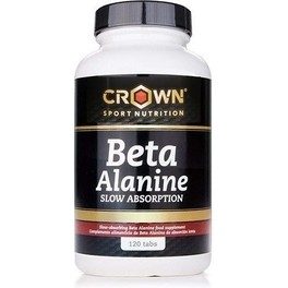 Crown Sport Nutrition Beta Alanine 120 Comp. A absorção lenta ajuda a reduzir a coceira na pele
