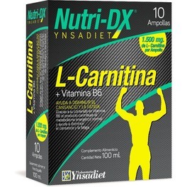 Ynsadiet L Carnitina 10 Ampollas Nutri Dx