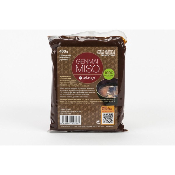 Mimasa Genmai Miso 400 Gr