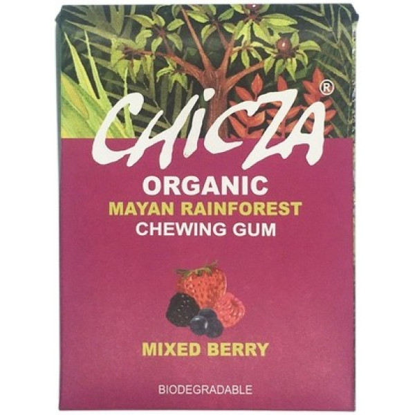 Chicza Gomma da masticare biologica Frutti di bosco 30 Gr Bio