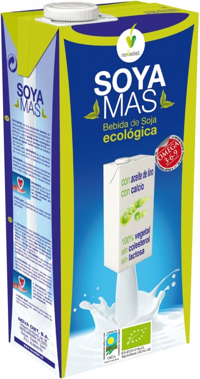 Novadiet Soyamas Eco 1 Litro Novadiet Soyamas Eco 1 Litro
