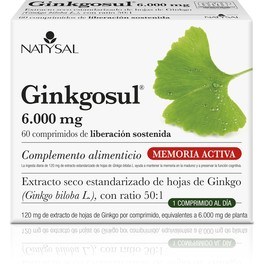 Natysal Ginkgosul 60 Caps