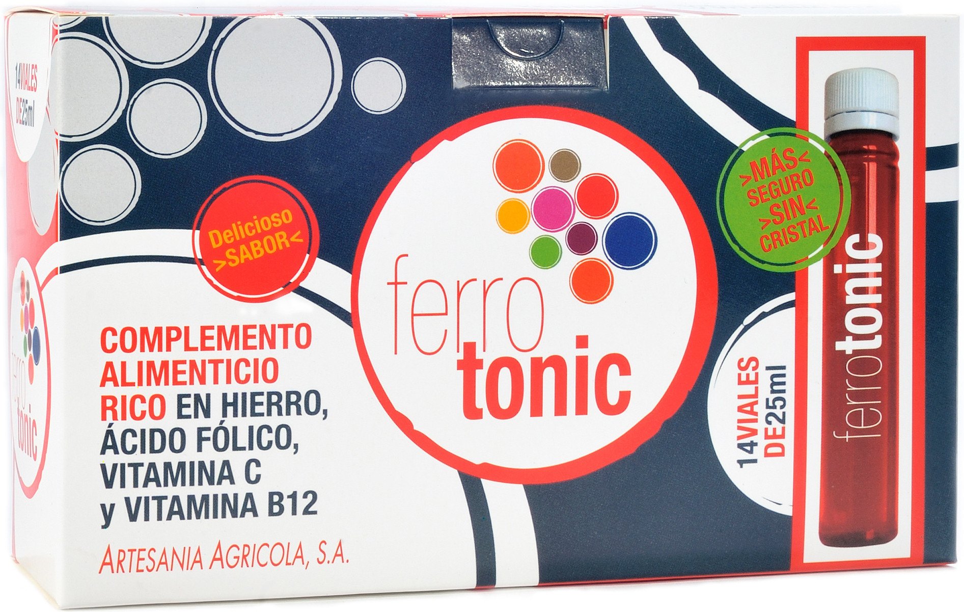 Artesania Ferrotonic 15 Ml X 14 Viales Artesania Ferrotonic 15 Ml X 14 Viales