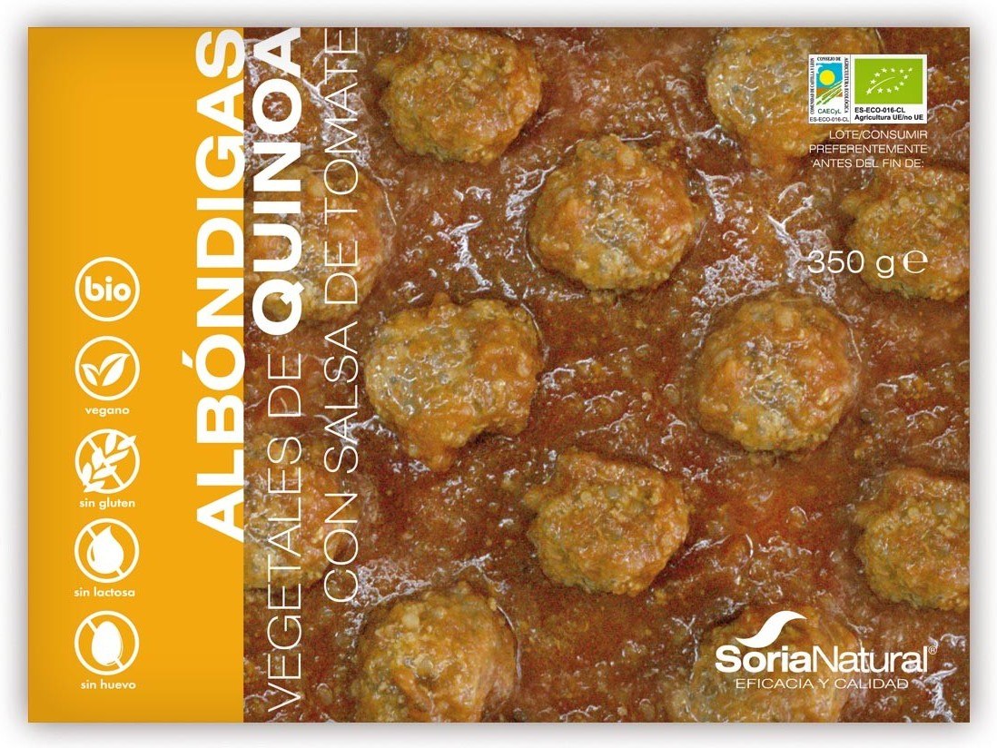 Soria Natural Albondigas De Quinoa Bio Soria Natural Albondigas De Quinoa Bio