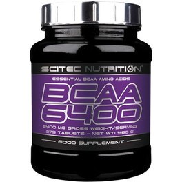 Scitec Nutrition BCAA 6400 vertakte keten aminozuren 375 tabletten