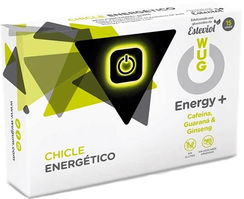 Wug Chicle Energetico 15 uds Wug Chicle Energetico 15 uds