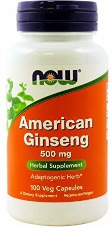 Now Gingseng Americano 500 Mg 100 Caps. Now Gingseng Americano 500 Mg 100 Caps.