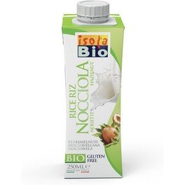 Isolabio Bebida Mini Avellanas Bio 250 Ml X 3