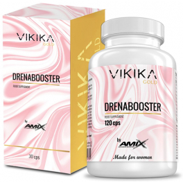 Vikika Gold di Amix Drainabooster 120 capsule Diuretico con caffeina