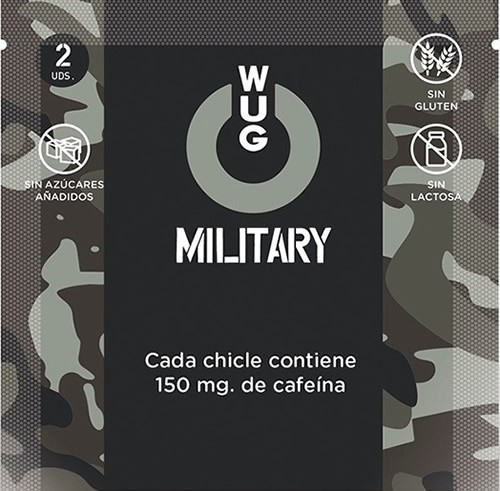 WUG Military Chicle Energetico 1 sobre x 2 uds WUG Military Chicle Energetico 1 sobre x 2 uds