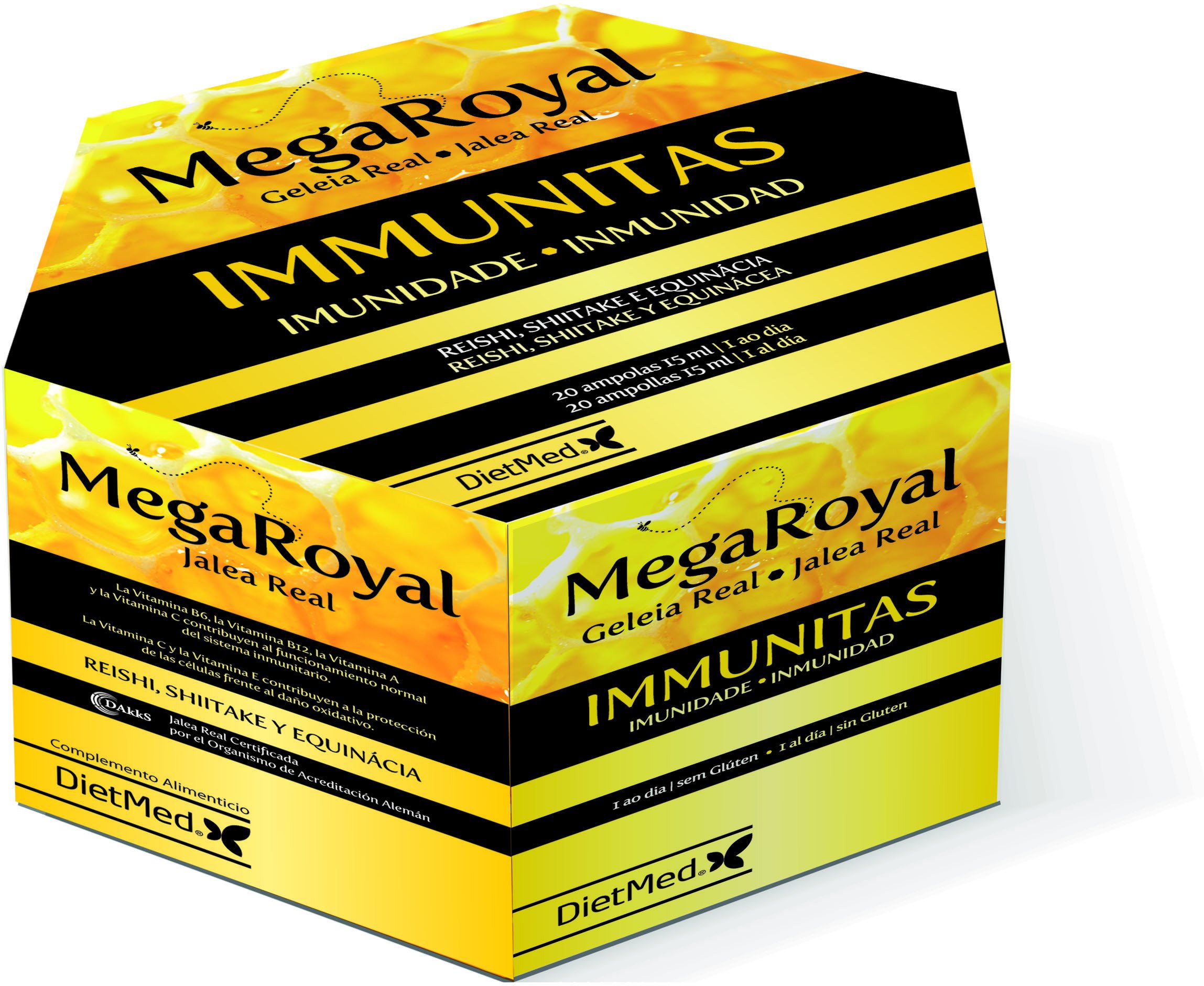 Dietmed Mega Royal Immunitas 20 X 10 Ml Ampollas Dietmed Mega Royal Immunitas 20 X 10 Ml Ampollas