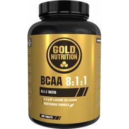 Gold Nutrition BCAA 8:1:1 200 Tabletas