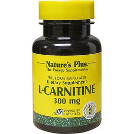Natures Plus L Carnitina 300 Mg 30 Caps