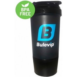 Bulevip Shaker Mezclador Negro - 500 ml Bulevip Shaker Mezclador Negro - 500 ml